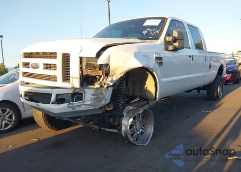 2008 Ford F-250 Xlt z USA, uszkodzony, nr VIN 1FTSW21R48EA05085